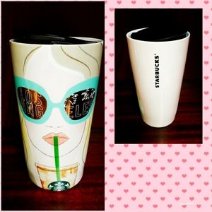 Starbucks Ceramic Collectable Los Angeles Glam Mug